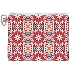 Geometric Pattern Seamless Abstract Canvas Cosmetic Bag (xxl)