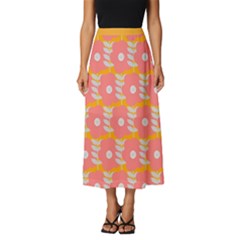 Flowers Classic Midi Chiffon Skirt by flowerland