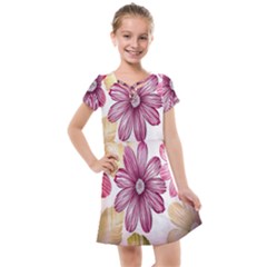 Print-roses Kids  Cross Web Dress by nateshop