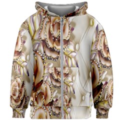 Butterfly Dreams, Bonito, Butterfly, Dream, Flower, Girly Kids  Zipper Hoodie Without Drawstring