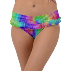 Watercolor-batik Frill Bikini Bottoms by nateshop