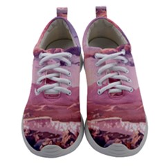 Aesthetic Landscape Vintage Cartoon Women Athletic Shoes by Sarkoni