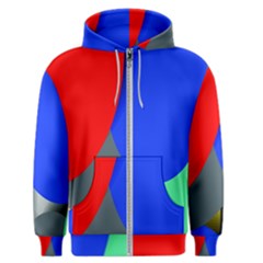 Abstract Circles, Art, Colorful, Colors, Desenho, Modern Men s Zipper Hoodie by nateshop