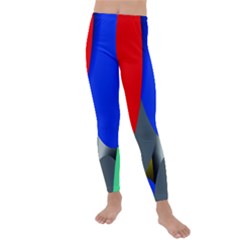 Abstract Circles, Art, Colorful, Colors, Desenho, Modern Kids  Lightweight Velour Leggings by nateshop