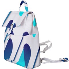 Abstract, Desenho, Flat, Google, Material Buckle Everyday Backpack by nateshop