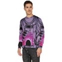 Fingerprint Astro, Amoled, Astronaut, Black, Dark, Oled Men s Fleece Sweatshirt View2