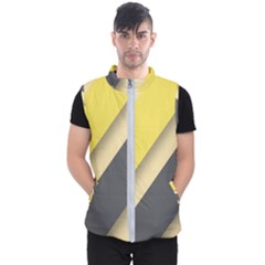 Minimalist, Abstract, Android, Background, Desenho Men s Puffer Vest by nateshop