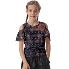 Abstract Psychedelic Geometry Andy Gilmore Sacred Kids  Butterfly Cutout T-shirt by Sarkoni