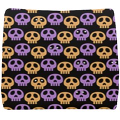 Halloween Skull Pattern Seat Cushion by Ndabl3x