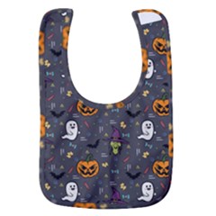 Halloween Bat Pattern Baby Bib by Ndabl3x