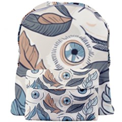 Eyes Pattern Giant Full Print Backpack by Valentinaart