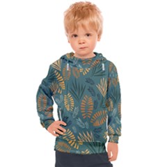 Leaves Pattern Texture Plant Kids  Hooded Pullover by Grandong