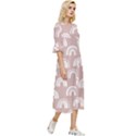 Pattern Double Cuff Midi Dress View3