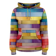 Rainbow Wood Women s Pullover Hoodie