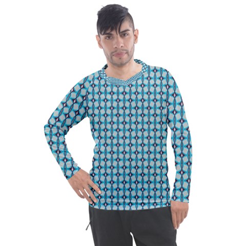 Arabic Pattern Men s Pique Long Sleeve T-shirt by Sparkle