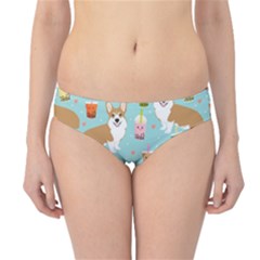 Welsh Corgis Dog Boba Tea Bubble Tea Cute Kawaii Hipster Bikini Bottoms by Grandong