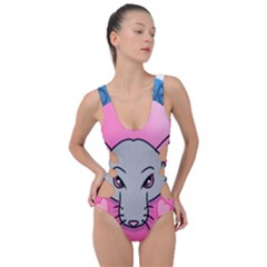 Rad Rat Studios Logo Side Cut Out Swimsuit by radratstudios