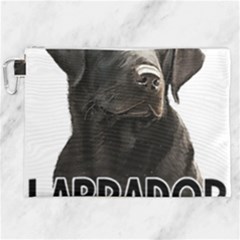 Black Labrador T- Shirt Black Labrador - Labrador Mom T- Shirt Yoga Reflexion Pose T- Shirtyoga Reflexion Pose T- Shirt Canvas Cosmetic Bag (xxl) by hizuto