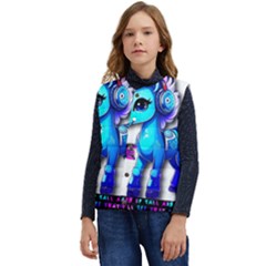 Pinkie Pie  Kid s Button Up Puffer Vest	 by Internationalstore