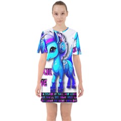 Pinkie Pie  Sixties Short Sleeve Mini Dress by Internationalstore