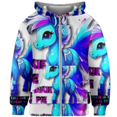 Pinkie Pie  Kids  Zipper Hoodie Without Drawstring by Internationalstore