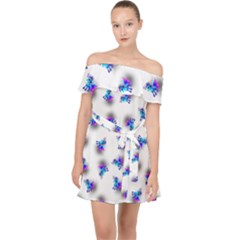 Last Unicorn  Off Shoulder Chiffon Dress by Internationalstore