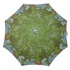 Map Earth World Russia Europe Straight Umbrellas by Bangk1t