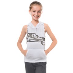 Vintage Rc Cars T- Shirt Grunge Vintage Modelcar Classic Rc Buggy Racing Cars Addict T- Shirt Kids  Sleeveless Hoodie by ZUXUMI