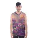 Floral Blossoms  Men s Basketball Tank Top View1