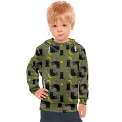 Cat Cartoon Cats Animal Pattern Kids  Hooded Pullover