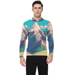 Mountain Mount Fuji Men s Long Sleeve Rash Guard