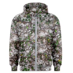 Climbing Plant At Outdoor Wall Men s Zipper Hoodie by dflcprintsclothing