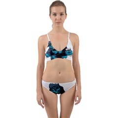 Whiskey T- Shirtwhiskey T- Shirt Wrap Around Bikini Set