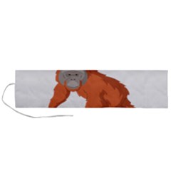 Orangutan T-shirtwhite Look Calm Orangutan 07 T-shirt (1) Roll Up Canvas Pencil Holder (l) by EnriqueJohnson