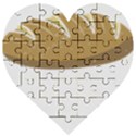 Bread Baking T- Shirt Funny Bread Baking Baker At Yeast We Have Enough Bread T- Shirt (2) Wooden Puzzle Heart View1