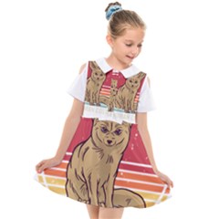 Fennec Fox T- Shirt Im Really A Fennec Fox T- Shirt Kids  Short Sleeve Shirt Dress by ZUXUMI