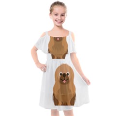 Pekingese T-shirtsteal Your Heart Pekingese 01 T-shirt Kids  Cut Out Shoulders Chiffon Dress