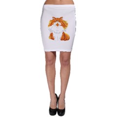 Persian Cat T-shirtwhite Look Calm Persian Cat 06 T-shirt Bodycon Skirt by EnriqueJohnson