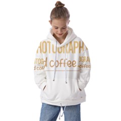 Photography T-shirtif It Involves Coffee Photography Photographer Camera T-shirt Kids  Oversized Hoodie by EnriqueJohnson