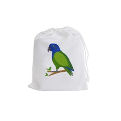 Pionus T-shirtwhite Look Calm Pionus 01 T-shirt Drawstring Pouch (medium) by EnriqueJohnson