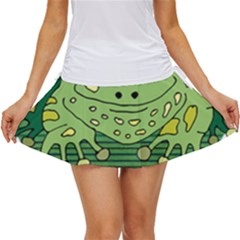 Frog Lovers Gift T- Shirtfrog T- Shirt Women s Skort by ZUXUMI