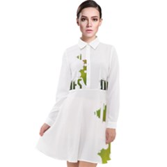 Gaming Controller Quote T- Shirt A Gaming Controller Quote Video Games T- Shirt (2) Long Sleeve Chiffon Shirt Dress by ZUXUMI