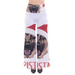 German Shepherd T- Shirt German Shepherd Merry Christmas T- Shirt (4) So Vintage Palazzo Pants by ZUXUMI