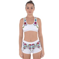 Butterfly T- Shirt Butterfly T- Shirt Racerback Boyleg Bikini Set