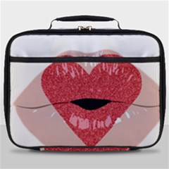 Lips -16 Full Print Lunch Bag by SychEva