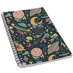 Alien Rocket Space Aesthetic 5 5  X 8 5  Notebook by Sarkoni