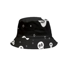 Skull Pattern Bucket Hat (kids) by Ket1n9