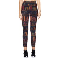 Books Library Pocket Leggings  by Ket1n9