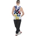 Racked Billiard Pool Balls Men s Sleeveless Hoodie View2