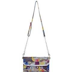 Graffiti-mural-street-art-painting Mini Crossbody Handbag by Ket1n9